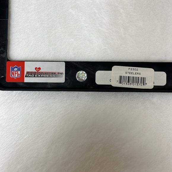 NFL Pittsburgh Steelers License Plate Holder Frame - Picture 3 of 5